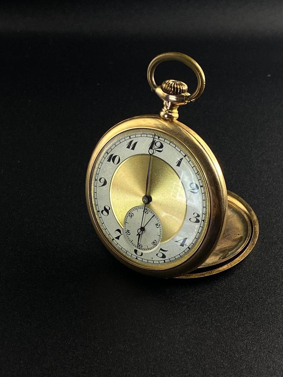 Reloj de Bolsillo Esfera Azulada