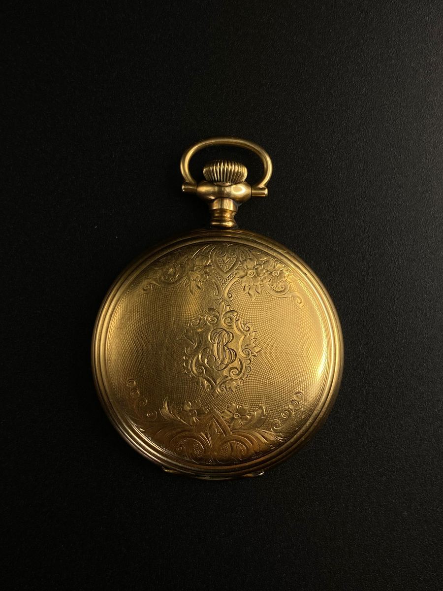 Reloj de Bolsillo Floral