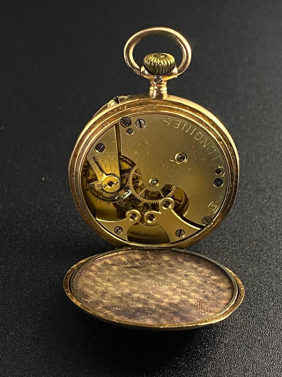 Reloj de Bolsillo Movimiento Dorado