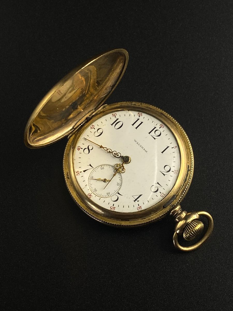 Reloj de Bolsillo Tapa Grabada X