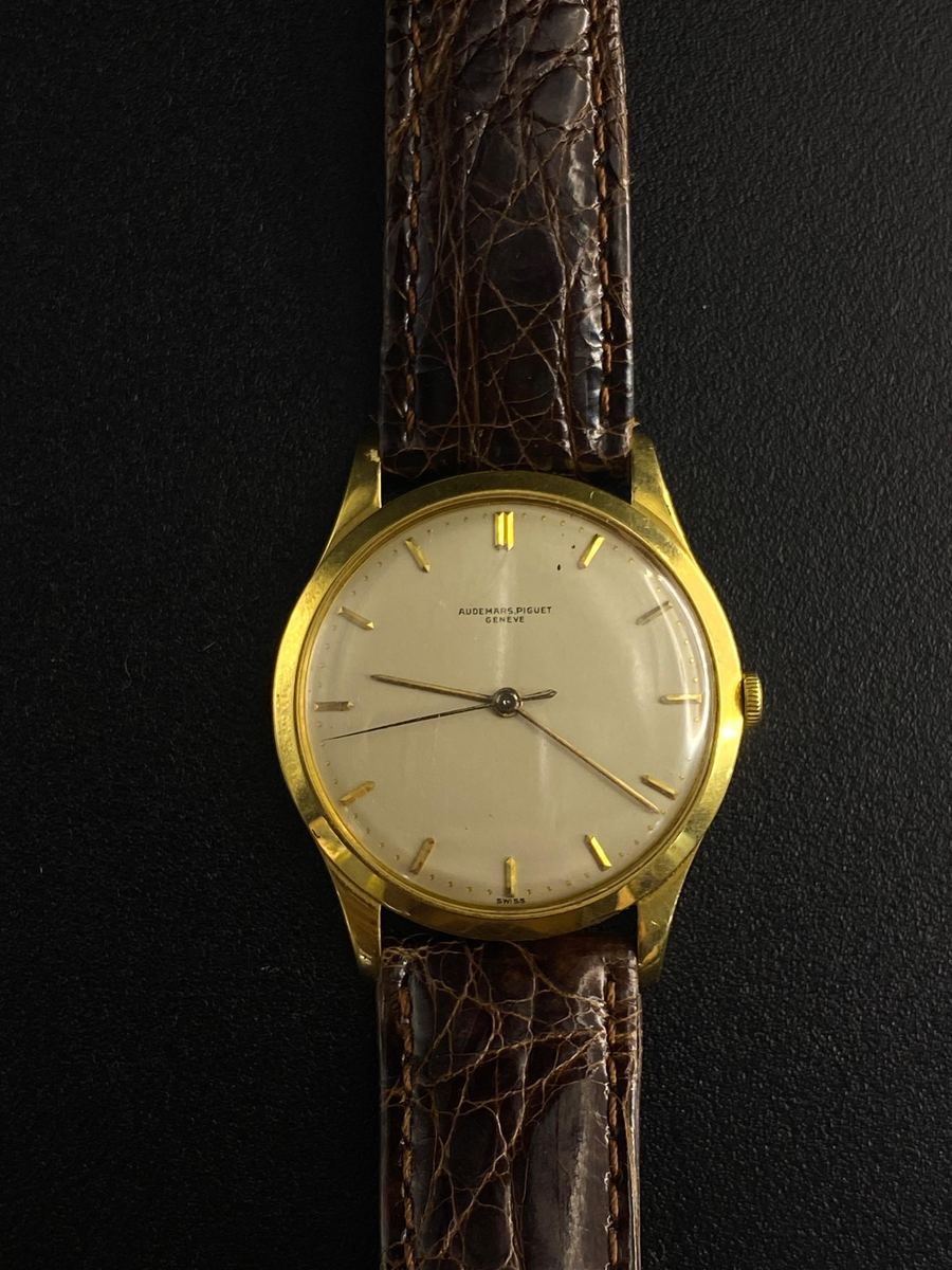 Reloj Oro Clásico Marrón