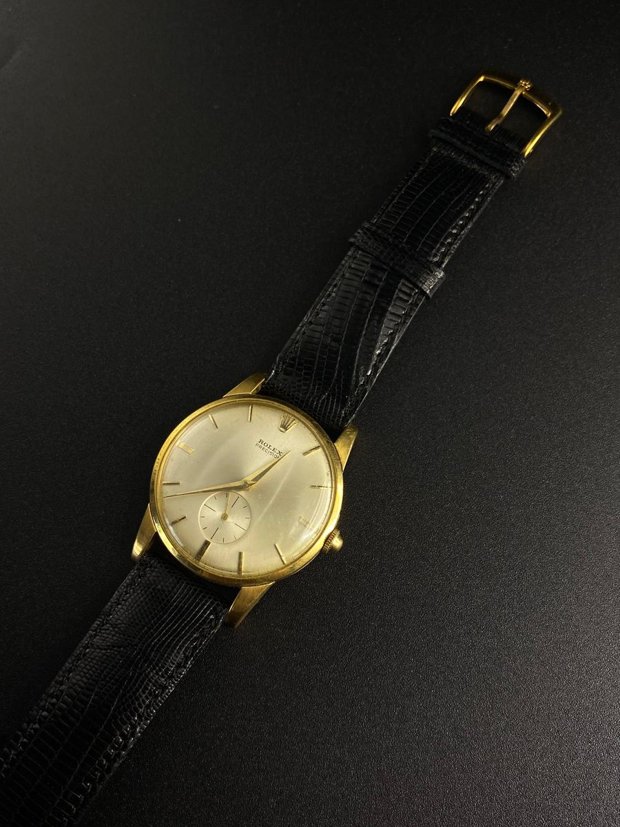 Reloj Oro Correa Negra